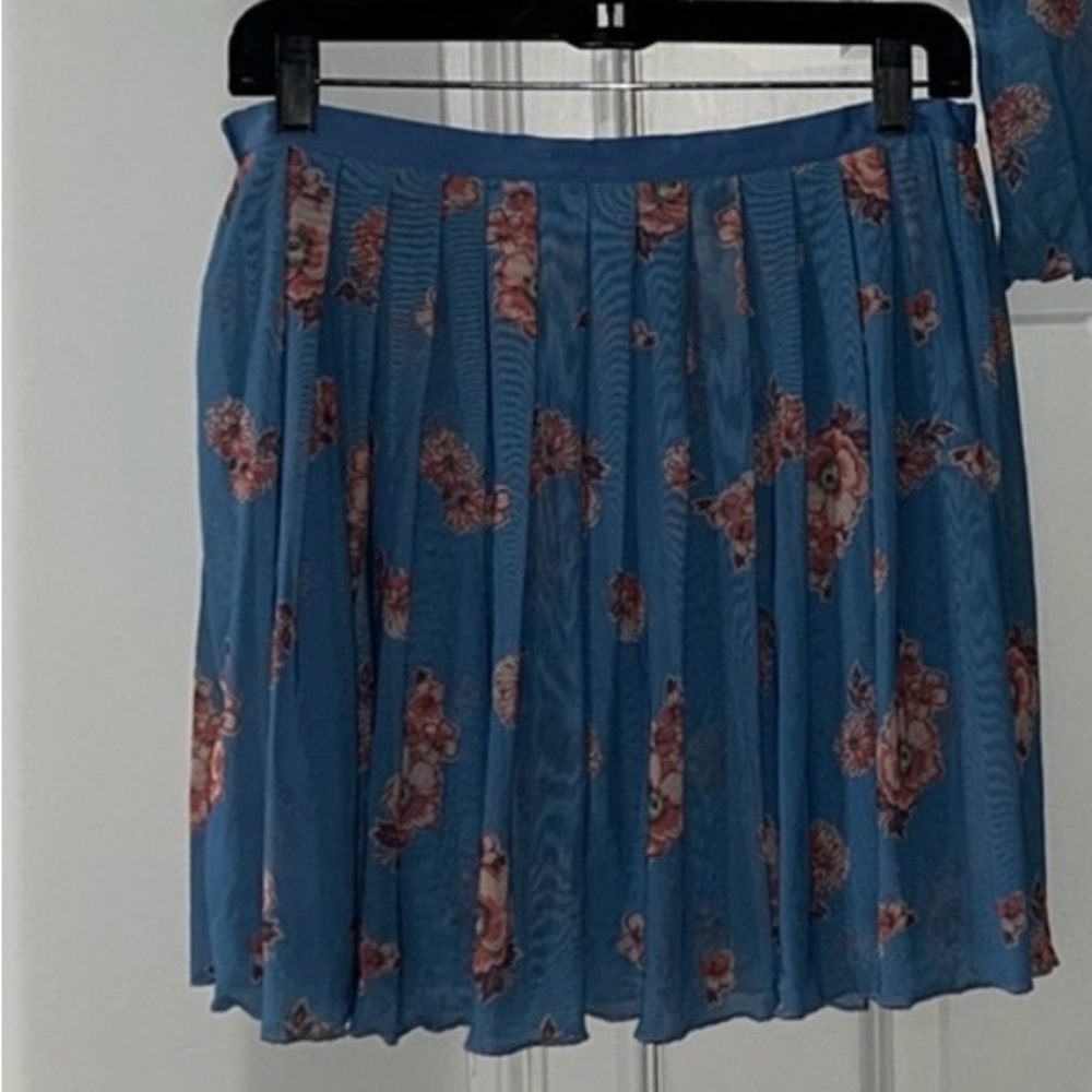 NWOT Free people Florence Mesh Skirt - Picture 3 of 3